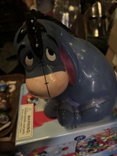 Disney Store Winnie the Pooh Eeyore Donkey Large Ceramic Money Box