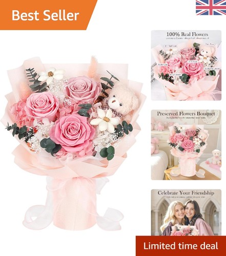 Luxury gift box real pink - gift, box: