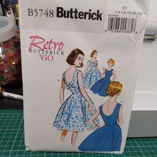 Butterick Sewing Pattern 5748