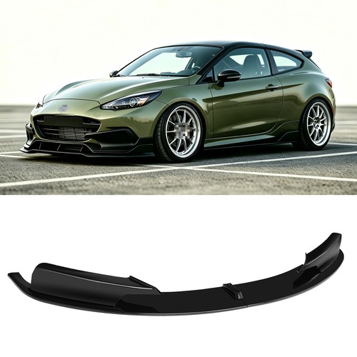 Gloss black front bumper - gloss,