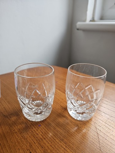 Vintage crystal cut glass - vintage,