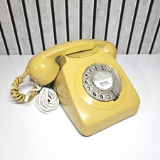 BRITISH TELECOM Retro Vintage Rotary Dial Telephone (746F DFM 80/2) - Used