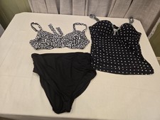 3 Piece 38DD XL Solid Bottom