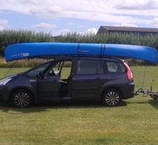 16 Foot Venture Prospector Canoe (Tahoe Blue) Used Condition Collection Only Hu