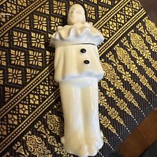 Vintage 1980s Pierrot Clown Avon Moonwind Eau De Cologne Glass Perfume Bottle