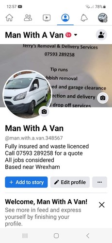 Courier service man - service, and