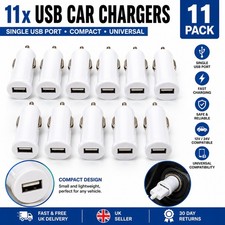 11x USB Car Charger Single