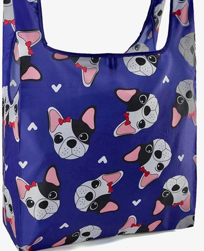 French bulldog shopping tote - shopping,