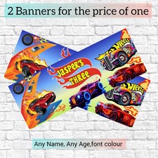 X2 Hot Wheels Personalised