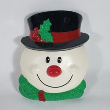 Vintage Snowman Window Hanging