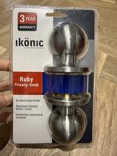Ikonic Ruby Privacy Door Knobs