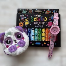 Smiggle Scented Markers Panda