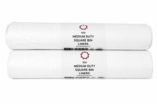 30L White Bin Liner 60x60cm