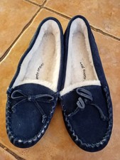 BNWT M & S LADIES REAL SUEDE