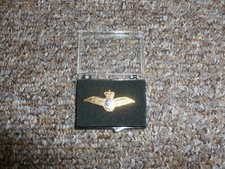 Royal Navy Crown & Anchor - Enamel Badge - Presentation Case, New