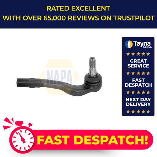 Tie track rod end - tie, fits