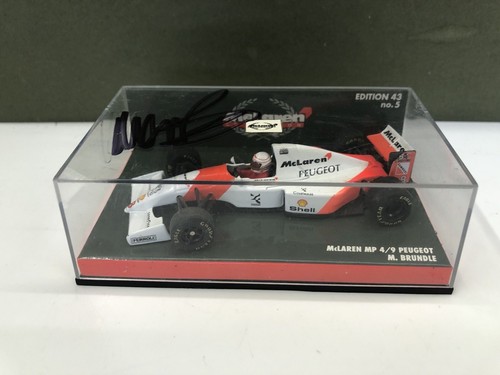 Signed minichamps mclaren - signed, mp