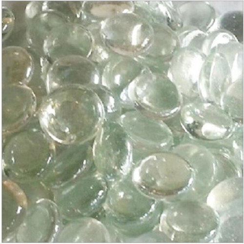 100g coloured glass - 100g, pebbles