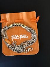 New Folli Follie necklace with Box, Pouch, and original original bag