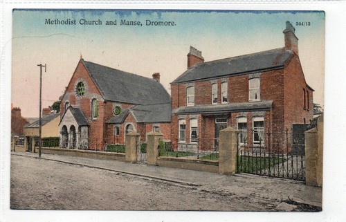 Methodist church and manse - church,