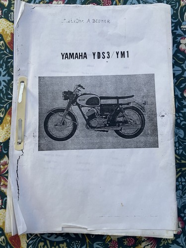 Yamaha yds3 ym1 - ym1, list