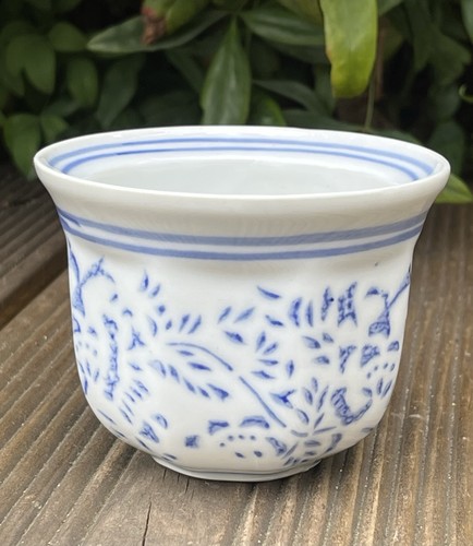 Vintage chinese blue white - vintage,