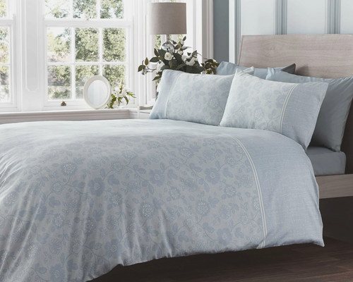 Lola lace blue - blue, thread