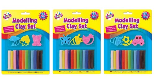 Artbox modelling clay - clay, set