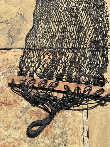 Garden hammock with wooden
