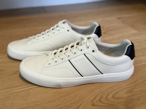 Hugo boss white leather - hugo,