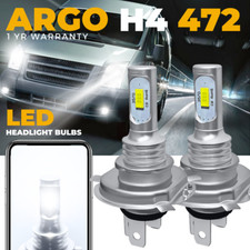 Fits Ford Transit MK7 H4 LED Headlight Bulbs 2006-14 High Low Beam Xenon White 