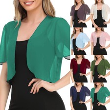 Womens Chiffon Shrug Shawl