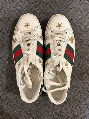 Gucci ace bee star - gucci, leather