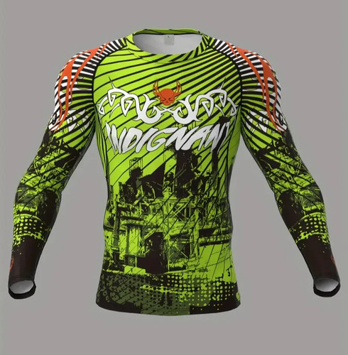 Mma jiu jitsu green - jitsu, rash