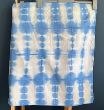Shibori Dyed Vintage Linen