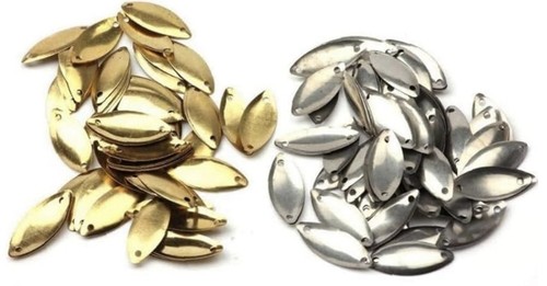 Willow leaf 100 pcs spinner - leaf,