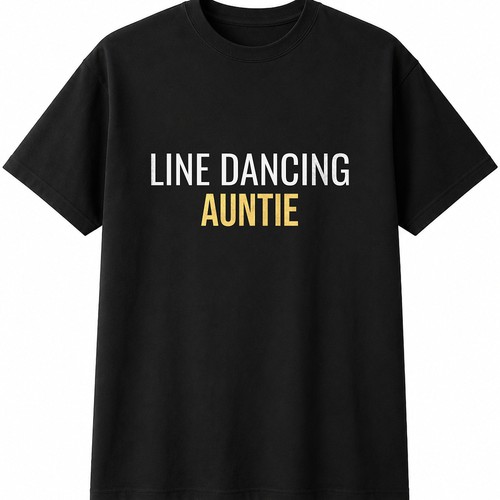 Line dancing auntie mens - line,