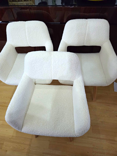 Set white boucle - of,