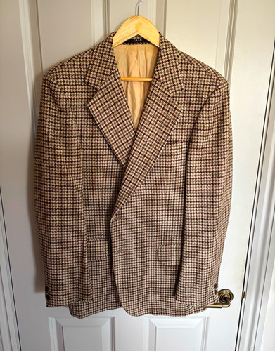 Daks men wool tweed - wool,