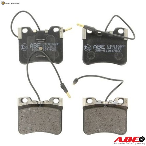 Brake pad set disc - ,