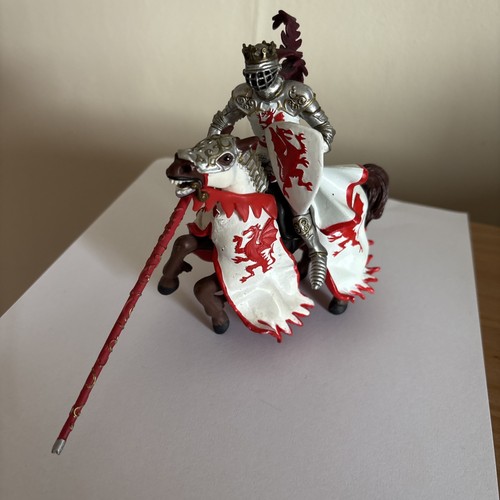 Papo red dragon knight war - knight, w/