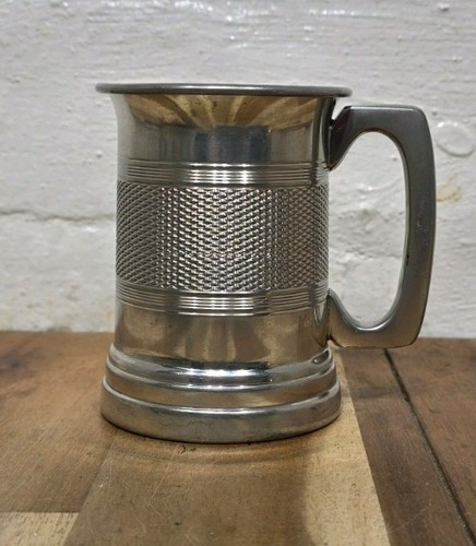 Vintage pewter tankard made - pewter, in