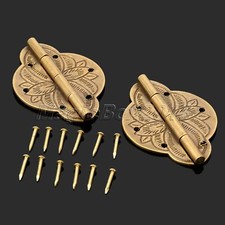 Vintage Brass Embossed Jewelry