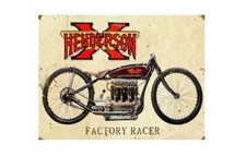 HENDERSON MOTORCYCLES SIGN