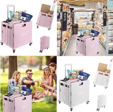 Folding Storage Box Trolley