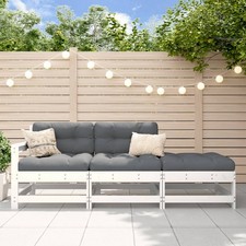 White Pine Corner Garden Sofa