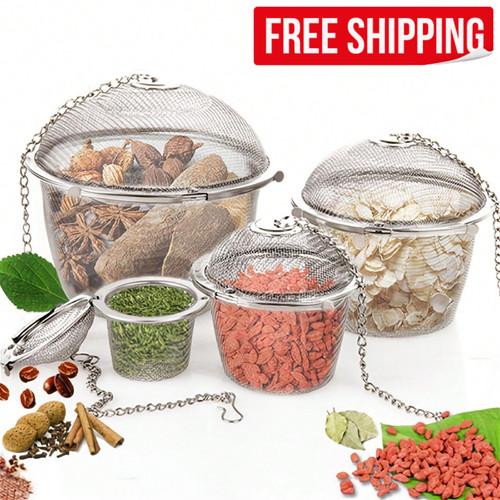 Tea infuser ball - infuser, stainless