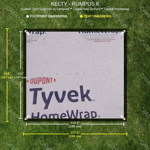 Tyvek footprint for the kelty - for,