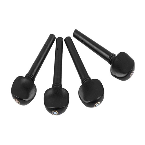 4pcs black violin tuning - ​black,