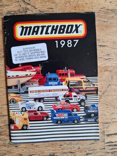 Vintage original matchbox - original, 1987